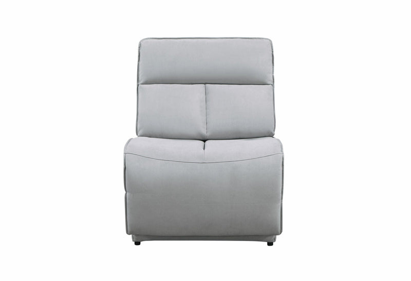 U8088 Grey Sectional - Gate FurnitureReclining Sectional