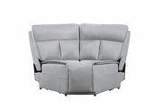 U8088 Grey Sectional - Gate FurnitureReclining Sectional