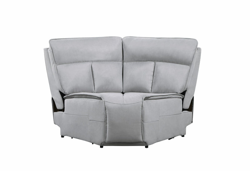 U8088 Grey Sectional - Gate FurnitureReclining Sectional
