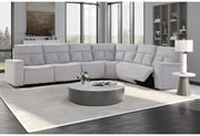 U8088 Grey Sectional - Gate FurnitureReclining Sectional