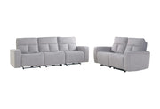 U8088 Grey Sofa/Loveseat - Gate FurnitureLiving Room Set