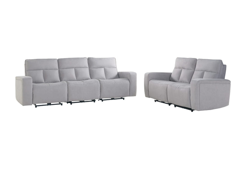 U8088 Grey Sofa/Loveseat - Gate FurnitureLiving Room Set