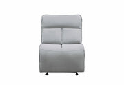 U8088 Grey Sofa/Loveseat W/ Ag 1 - Gate FurnitureLiving Room Set