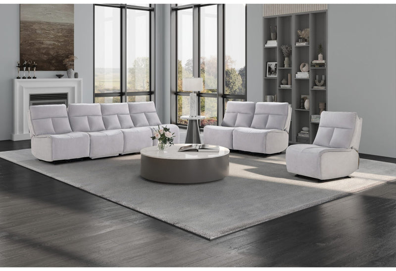 U8088 Grey Sofa/Loveseat W/ Ag 2 - Gate FurnitureLiving Room Set