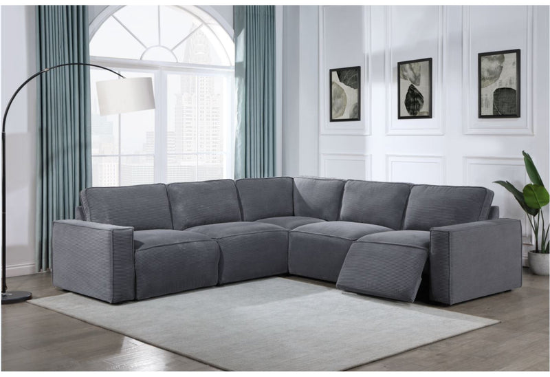 U8177 Charcoal Pwr Sectional(Large Sectional) - Gate FurnitureSectional