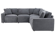 U8177 Charcoal Pwr Sectional(Large Sectional) - Gate FurnitureSectional