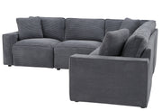 U8177 Charcoal Pwr Sectional(Sofa) - Gate FurnitureSectional