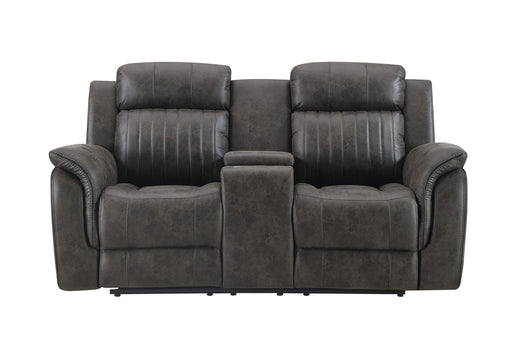 U8517 Grey Console Reclining Loveseat - U8517-GREY-CRLS-N