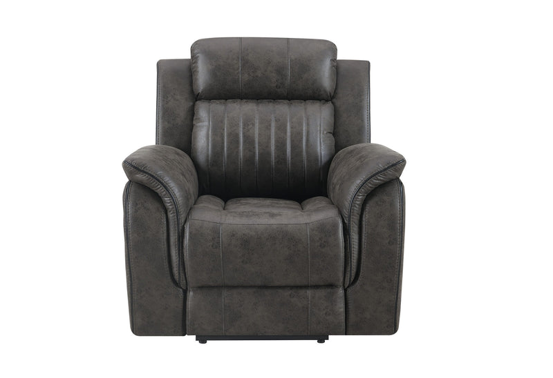 U8517 Grey Glider Recliner - U8517-GREY-GR-N