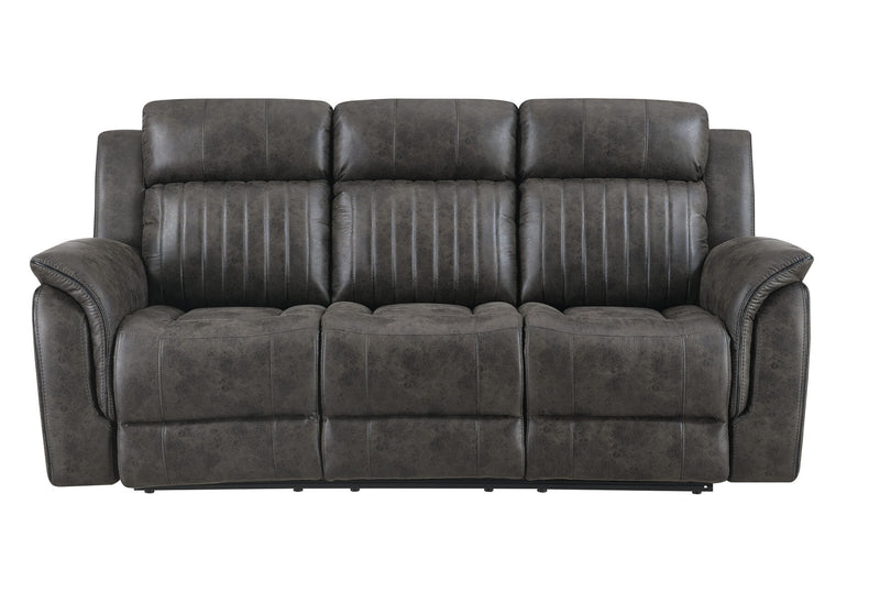 U8517 Grey Reclining Sofa - U8517-GREY-RS-N