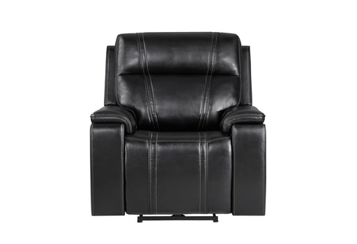 U8880 Black Leather Power Recliner - U8880-BLK LEATHER-PR