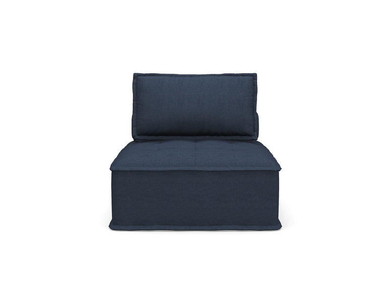 Ulrich Blue Modular 4 - Piece Modular Sectional - Gate FurnitureSectional
