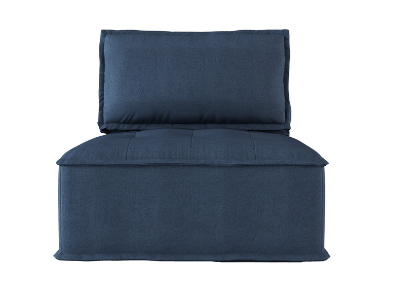 Ulrich Blue Modular 4 - Piece Modular Sectional - Gate FurnitureSectional