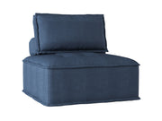 Ulrich Blue Modular 4 - Piece Modular Sectional - Gate FurnitureSectional