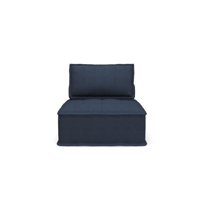 Ulrich Blue Modular 5 - Piece Modular Sectional - Gate FurnitureSectional