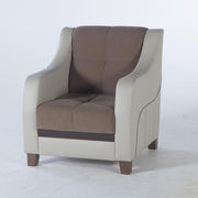 Ultra Armchair (Optimum Brown) 1 Piece - Gate FurnitureLiving Room Chair