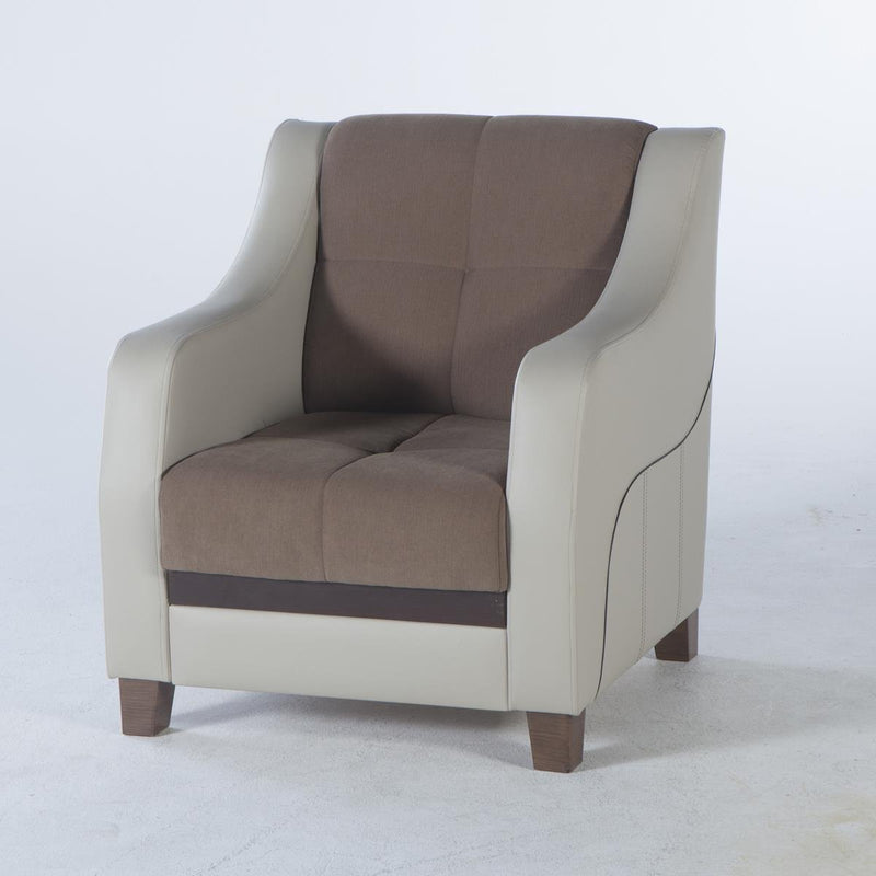 Ultra Armchair (Optimum Brown) 1 Piece - Gate FurnitureLiving Room Chair