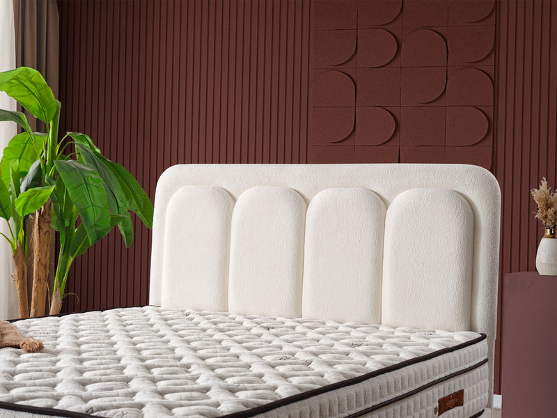 Uludag Storage Bed With Headboard - Twin in Grey - 200-ELIF-ULU-90-EY320-SB