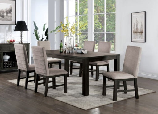 Umbria Antique Black/Gray Dining Table - CM3252BK-T