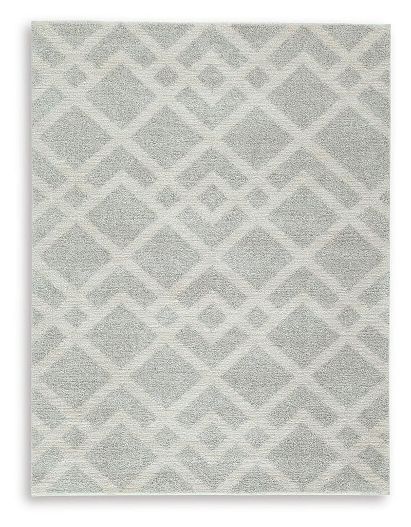 Unawick Gray/Ivory Medium Rug - R407332