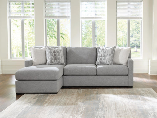 UrbanCrest Pewter 2-Piece Sectional with Chaise - PC20804S2