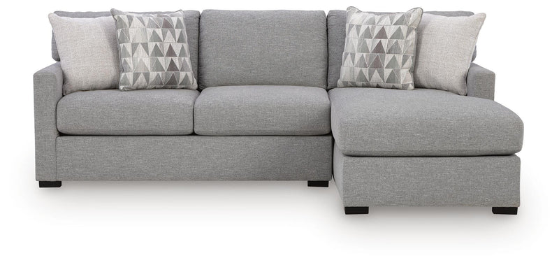 UrbanCrest Pewter 2-Piece Sectional with Chaise - PC20804S3