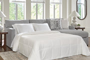 UrbanCrest Pewter 2-Piece Sleeper Sectional with Chaise - PC20804S5