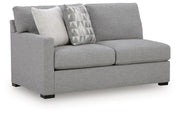 UrbanCrest Pewter Left-Arm Facing Sofa - PC2080466