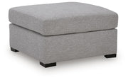 UrbanCrest Pewter Oversized Accent Ottoman - PC2080408