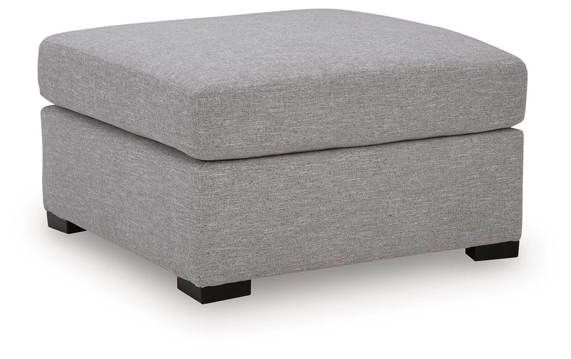 UrbanCrest Pewter Oversized Accent Ottoman - PC2080408
