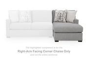 UrbanCrest Pewter Right-Arm Facing Corner Chaise - PC2080417
