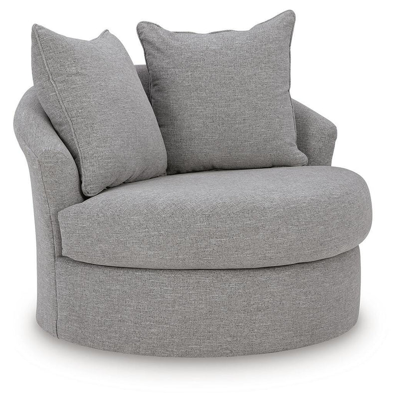 UrbanCrest Pewter Swivel Accent Chair - PC2080444