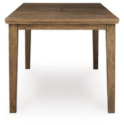 Urbinforte Counter Height Extension Dining Table and 4 Barstools - PCD592D3