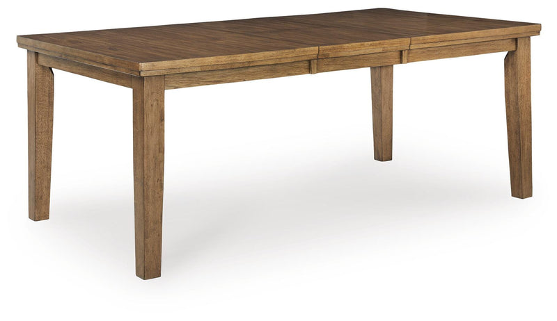 Urbinforte Extension Dining Table, 4 Chairs and Bench - PCD592D2
