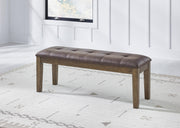 Urbinforte Extension Dining Table, 4 Chairs and Bench - PCD592D2