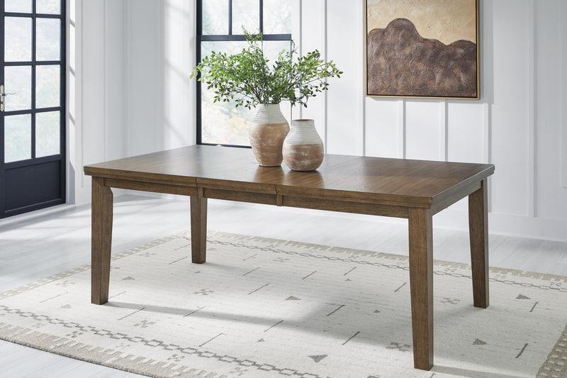 Urbinforte Extension Dining Table, 4 Chairs and Bench - PCD592D2