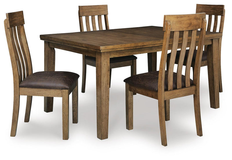 Urbinforte Extension Dining Table and 4 Chairs - PCD592D1