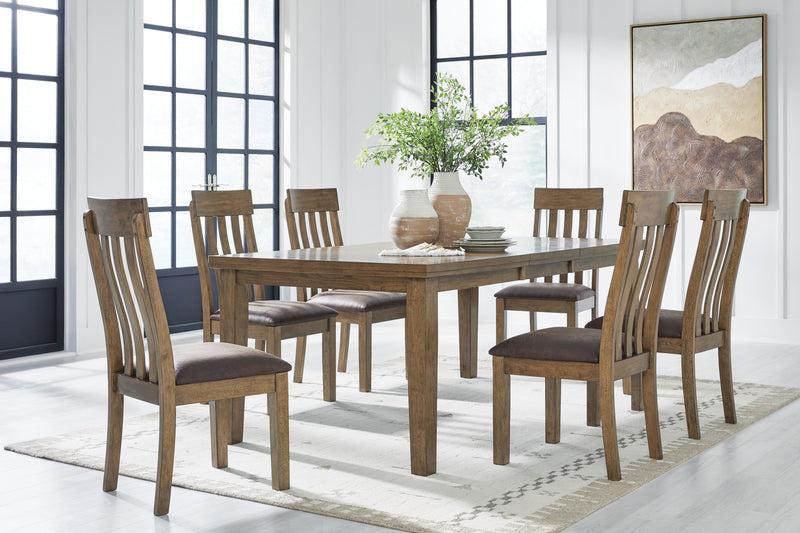 Urbinforte Extension Dining Table and 6 Chairs - PCD592D5