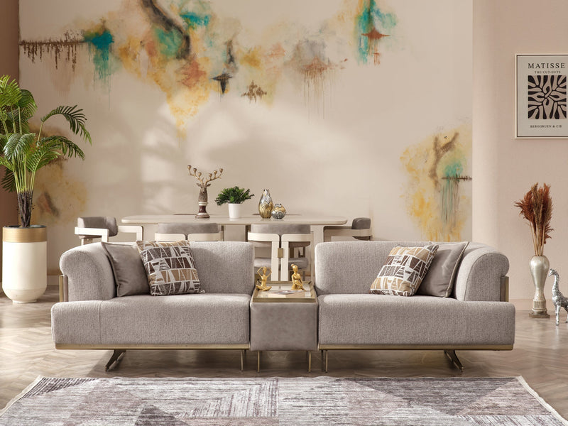 Urla 110" Wide Modular 4 Seater Sofa - Gate FurnitureSofas