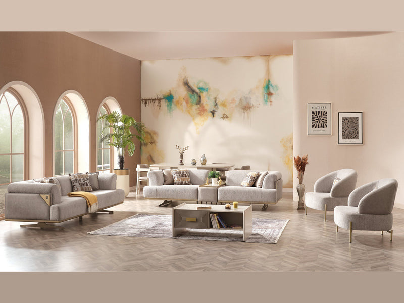 Urla 110" Wide Modular 4 Seater Sofa - Gate FurnitureSofas