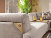 Urla 116" / 101" Wide Sectional - Gate FurnitureSectional