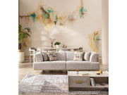 Urla 4-pieces (Sofa & Module Sofa & 2 Chair) Livingroom Set Cream in Cream - 101-URL-ANG04-33M11