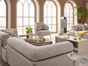 Urla Stationary Sofa Cream in Cream - 101-URL-ANG04-3