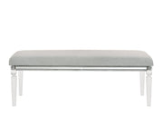 Vail Gray LED Upholstered Panel Bedroom Set - Gate FurnitureBedroom Set
