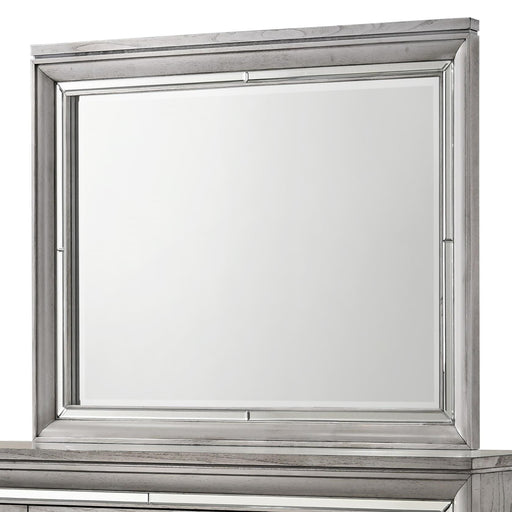 Vail Gray Mirror - Gate FurnitureMirror