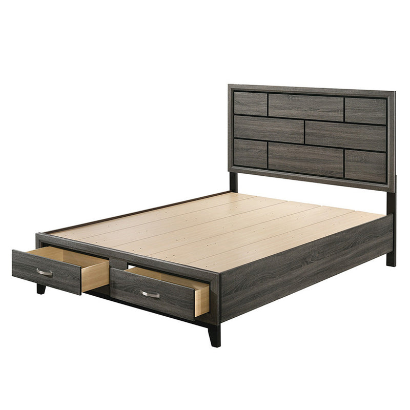 Valdemar EK Bed W/Storage - 27057EK