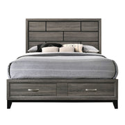 Valdemar EK Bed W/Storage - 27057EK