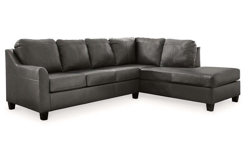 Valderno Fog 2 - Piece Sectional with Chaise - Gate FurnitureSectional