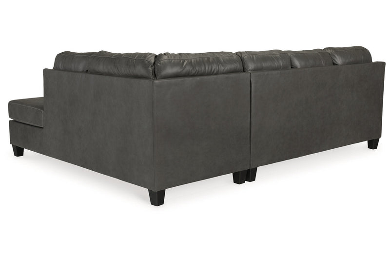 Valderno Fog 2 - Piece Sectional with Chaise - Gate FurnitureSectional