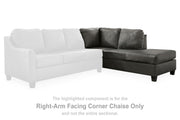 Valderno Right-Arm Facing Corner Chaise - 4780417